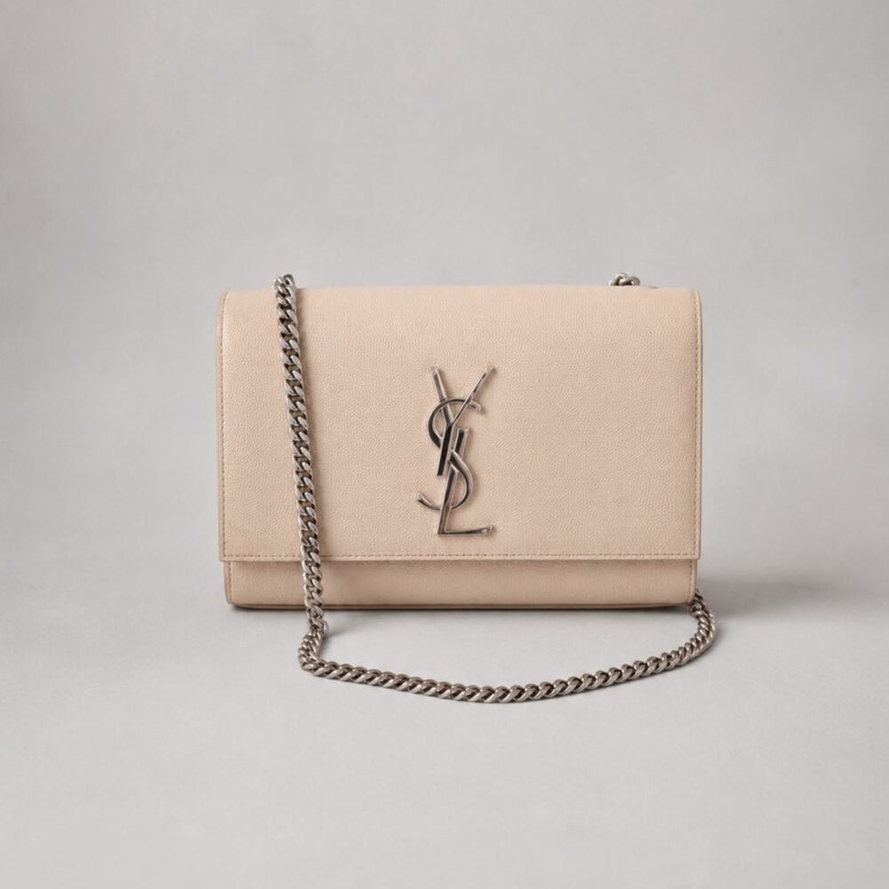 Yves Saint Laurent 'Kate' Classic Monogram Grainy Leather Crossbody Bag Womens f